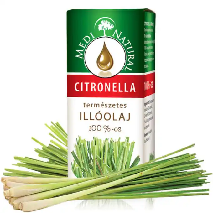 Exkluzív ajánlat Medinatural Citronella illóolaj – 10ml