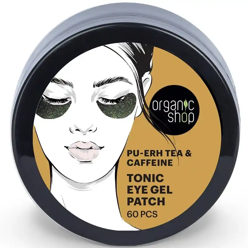 Organic Shop Tonik gél szemmaszk pu erh teával és koffeinnel – 60db Rendeld meg most