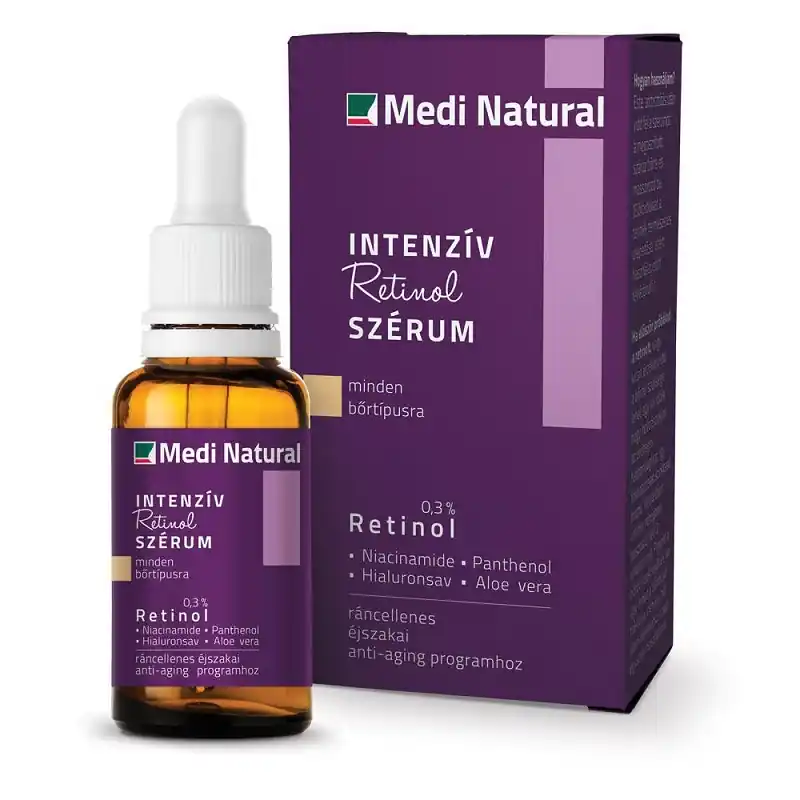 Rendeld meg most Medinatural Intenzív Retinol szérum – 30ml