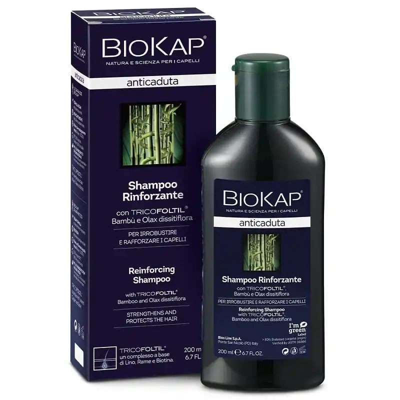 Biokap Anticaduta Hajhullás elleni erősítő sampon – 200ml Prémium