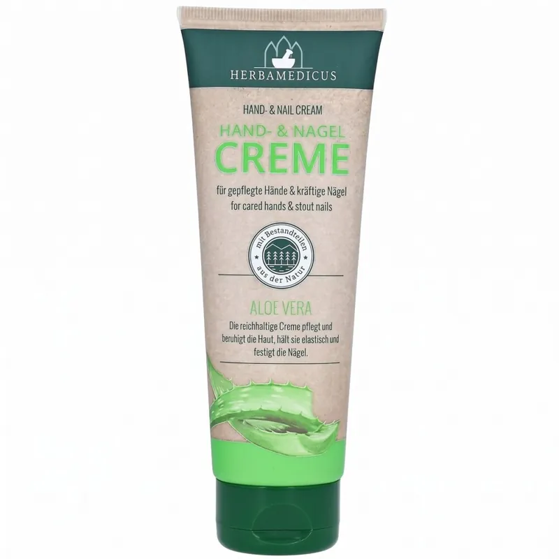 Herbamedicus Kéz és körömápoló Aloe Vera – 125ml Kedvezmény