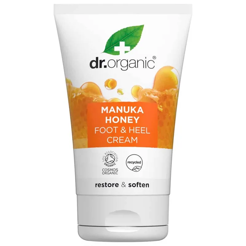 Kedvezményes ár Dr. Organic bio manuka mézes lábápoló – 125ml
