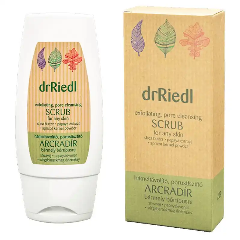 drRiedl Hámeltávolító Pórustisztító arcradír – 100ml Korlátozott ajánlat