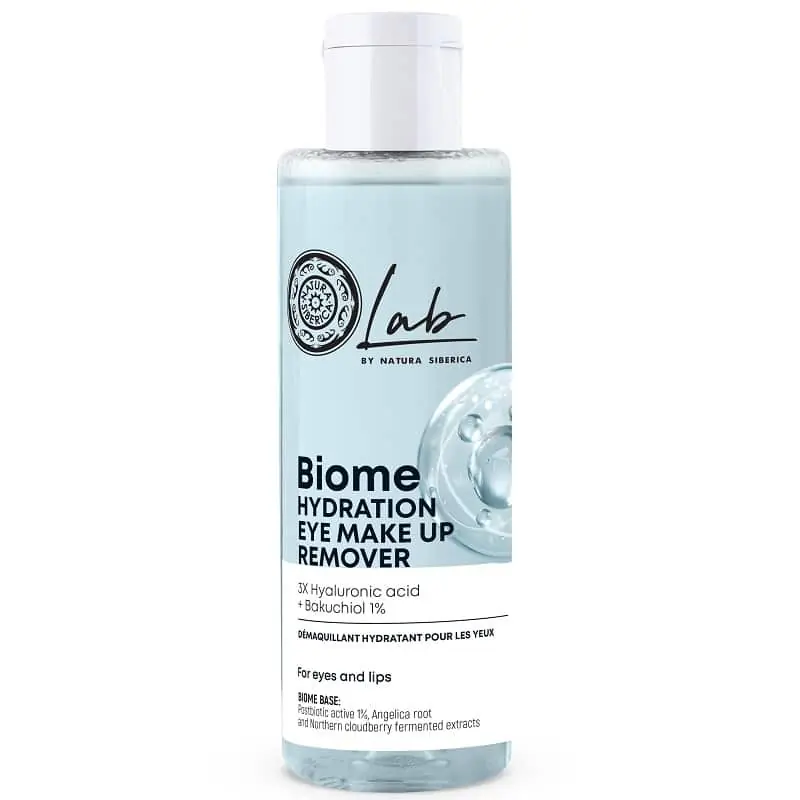 Legkelendőbb Natura Siberica Lab Biome Hidratáló Szemfestéklemosó Hialuronsav + Bakuchiol – 150ml