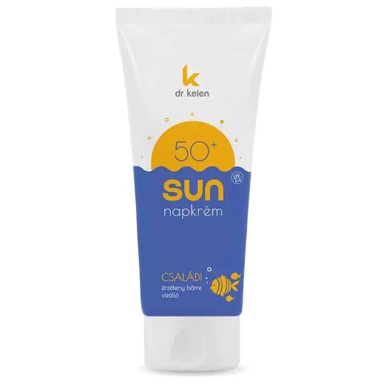 Gyors kiszállítás Dr. Kelen Sun F50+ Családi naptej – 175ml