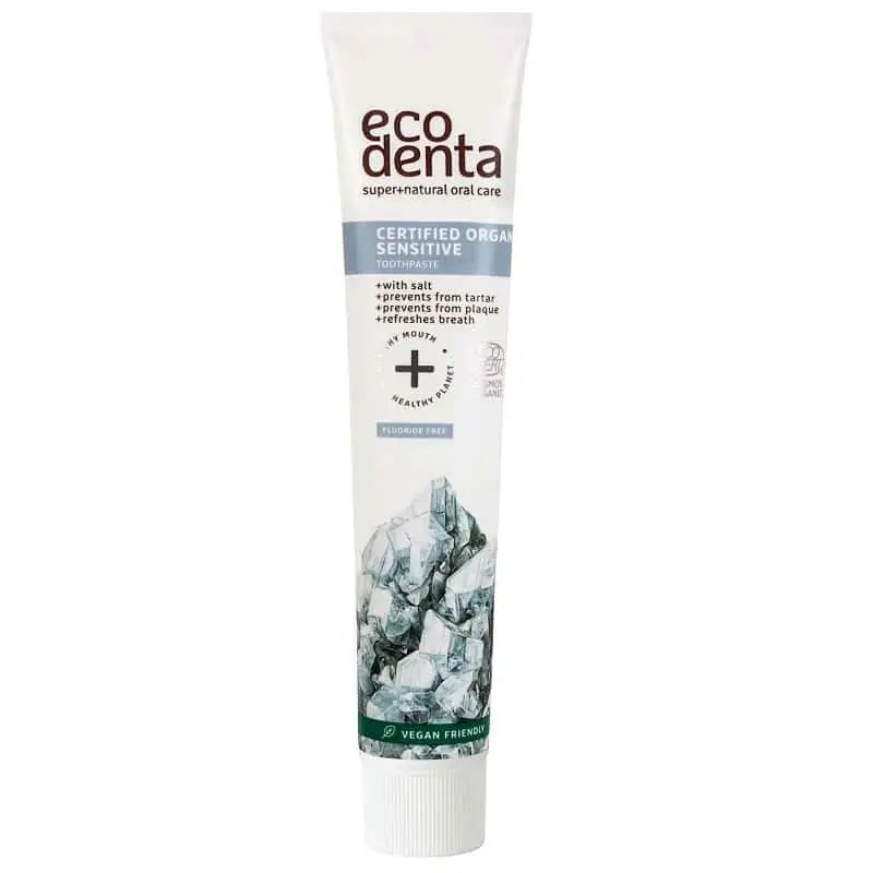 Ecodenta Minősített fogérzékenységet csökkentő bio fogkrém – 75ml Biztonságos fizetés