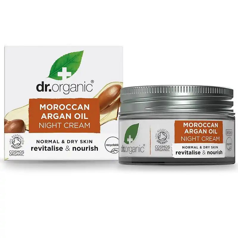 Kedvezmény Dr. Organic bio Argán olaj éjszakai krém – 50ml
