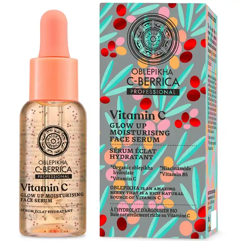 Különleges ajánlat Oblepikha C-Berrica Ragyogásfokozó Hidratáló szérum C-vitaminnal – 30ml