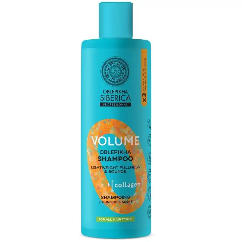 Gyors kiszállítás Oblepikha Siberica Volumennövelő homoktövis sampon – 400ml