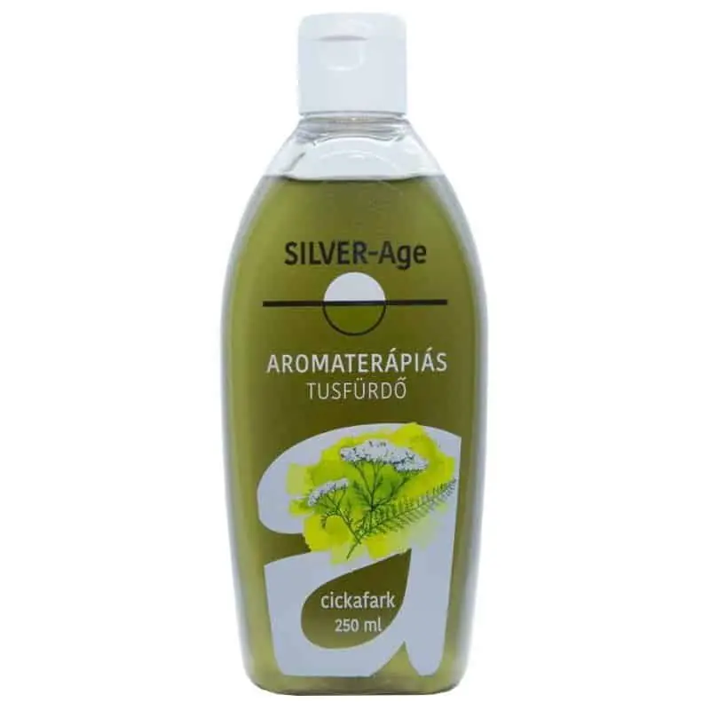 Azonnali szállítás SILVER-Age Aromaterápiás Tusfürdő cickafark – 250ml