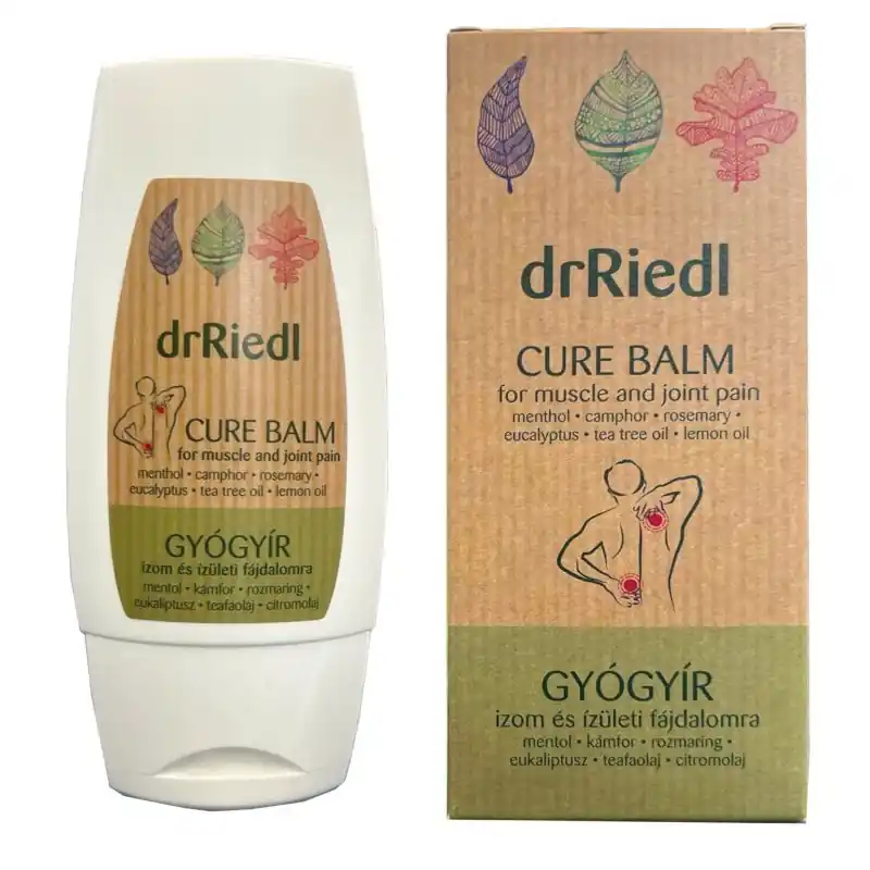 drRiedl Izomlazító Gyógyír – 100ml Expressz kézbesítés