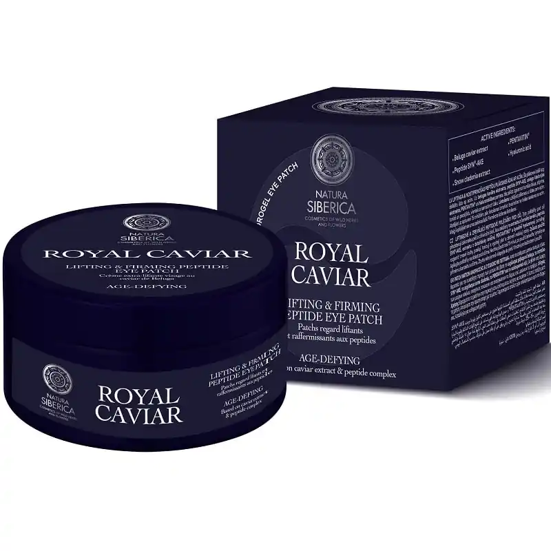 Szuper ajánlat Natura Siberica Royal Caviar Peptides feszesítő szemmaszk – 60db