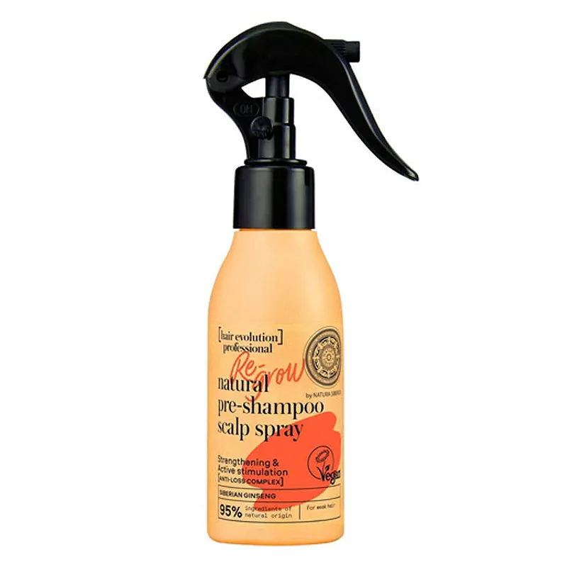 Biztonságos fizetés Natura Siberica Hair Evolution professional „Re-grow” (FLAKONOS) természetes samponozás előtti fejbőrspray – 115ml