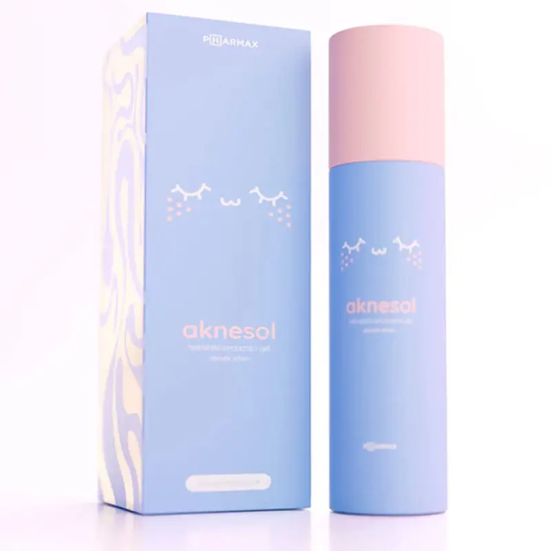 Olcsó Pharmax Aknesol arctisztító gél aknék ellen – 120ml