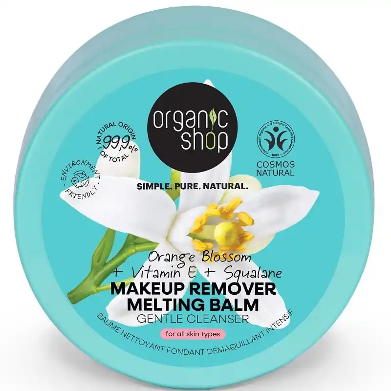 Organic Shop Sminklemosó balzsam narancsvirággal E-vitaminnal és szkvalánnal – 100ml Azonnal elérhető