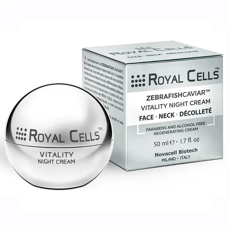 Árcsökkenés Royal Cells Vitality Night Cream hidratáló és regeneráló éjszakai krém – 50ml