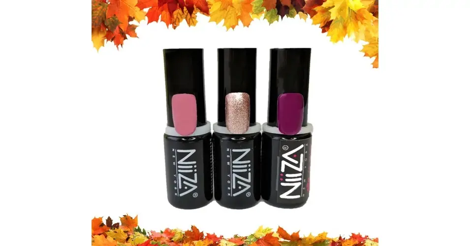 NiiZA Gel Polish Autumn Ősz TRIÓ 127,160,192 (3x7ml) Biztonságos fizetés