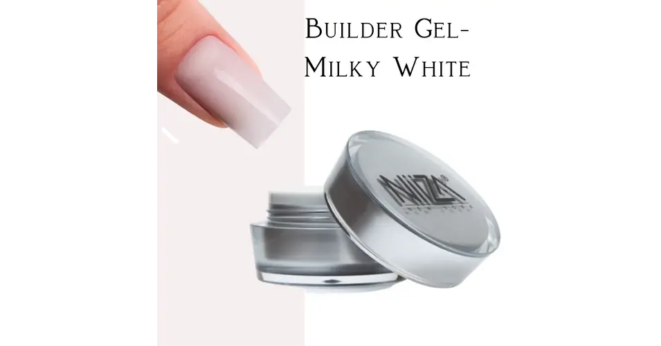 NiiZA Builder Gel - TX Milky White - 15g Olcsóbb