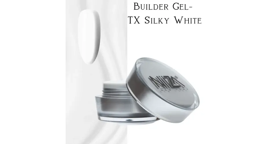 NiiZA Builder Gel - TX Silky White - 15g Biztonságos vásárlás