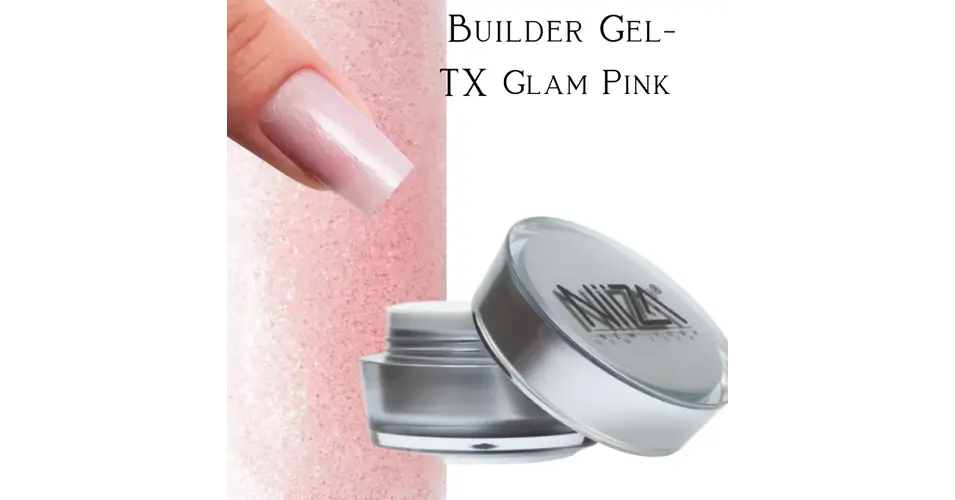 Biztonságos vásárlás NiiZA Builder Gel - TX Glam Pink - 15g