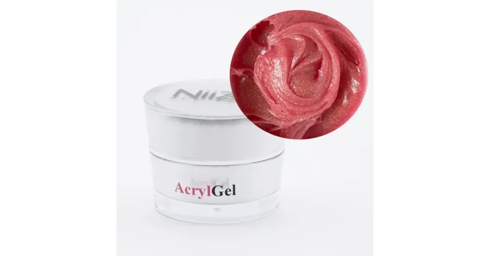 Kedvezményes ár NiiZA AcrylGel - Glimmer Rose RED 5g