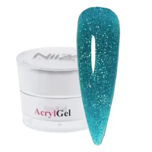 Akció NiiZA AcrylGel - Gilded Gala Turquoise 5g