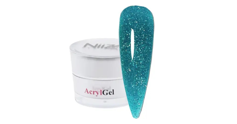 NiiZA AcrylGel - Gilded Gala Turquoise 30g Olcsó