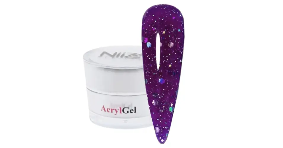 NiiZA AcrylGel - Gilded Gala Amethyst 5g Különleges ajánlat