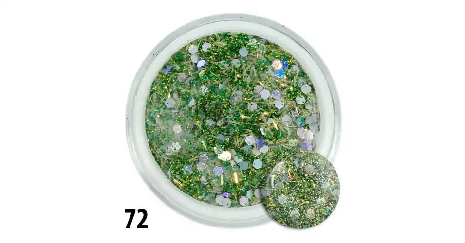 Ajánlat Színes akril porcelánpor 72.