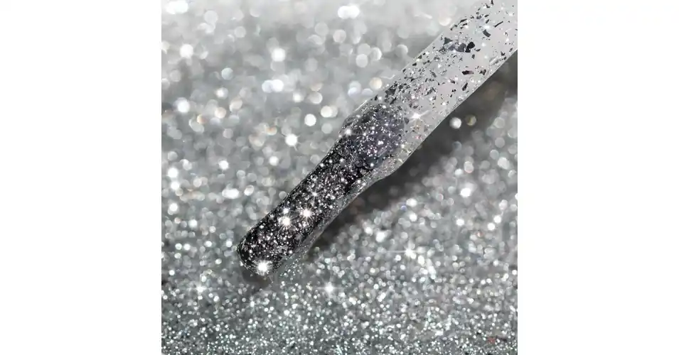 Csak ma NiiZA Top Silver Glitter 7ml - Hemafree
