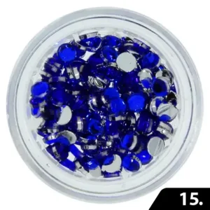 Újdonság Színes strasszkő 3mm 200db 15