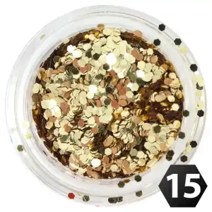 Ajánlat Hexagon glitter mini 1mm 15.