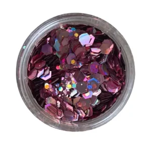 Végkiárusítás Confetti mix 23 rózsaszín