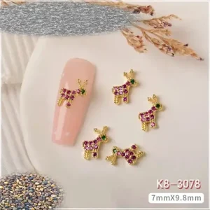 Biztonságos fizetés Körömékszer - Karácsony elegáns cirkónia kővel K8-3078