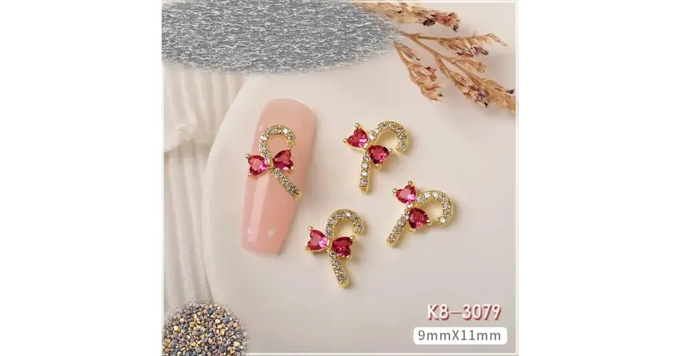 Olcsó Körömékszer - Karácsony elegáns cirkónia kővel K8-3079