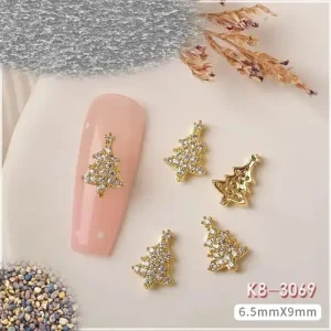 Körömékszer - Karácsony elegáns cirkónia kővel K8-3069 Gyors szállítás