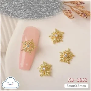 Azonnali szállítás Körömékszer - Karácsony elegáns cirkónia kővel K8-3063