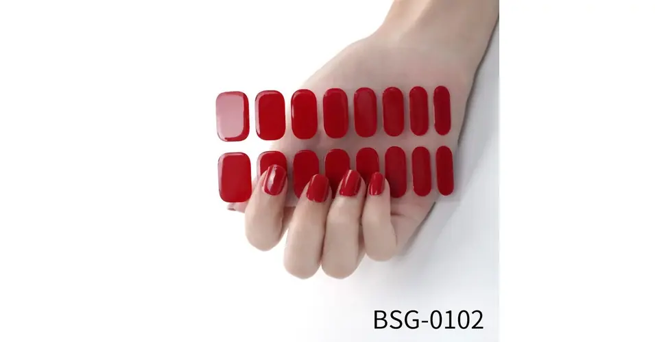 Népszerű Gel effect körömlakkmatrica BSG-0102