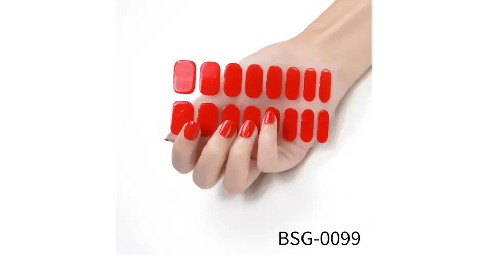 Gel effect körömlakkmatrica BSG-0099 Gyors szállítás