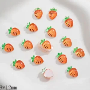 3D DIY körömdíszítő formák Nail Charm 1db - gyümölcs 6 Árcsökkenés