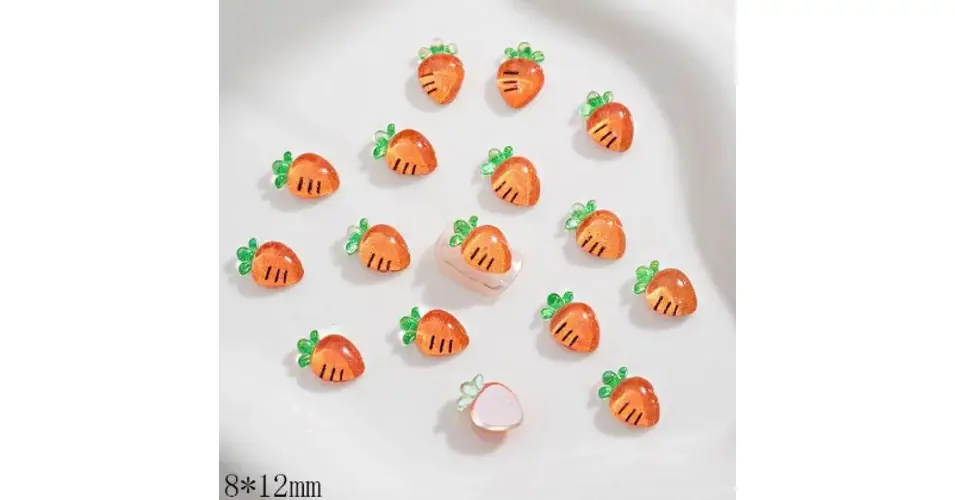 3D DIY körömdíszítő formák Nail Charm 1db - gyümölcs 6 Árcsökkenés
