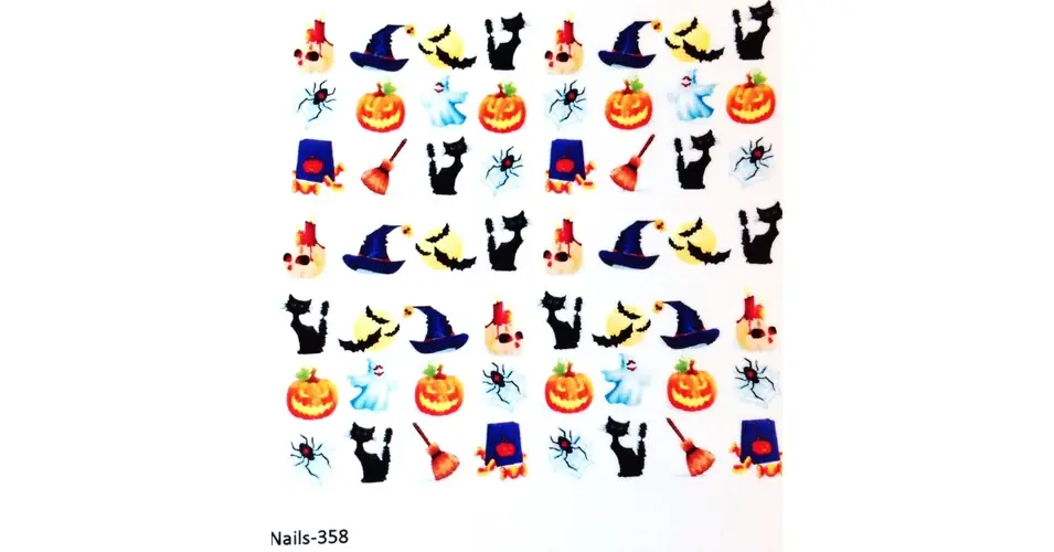 Gyors szállítás Körömmatrica Nails 358