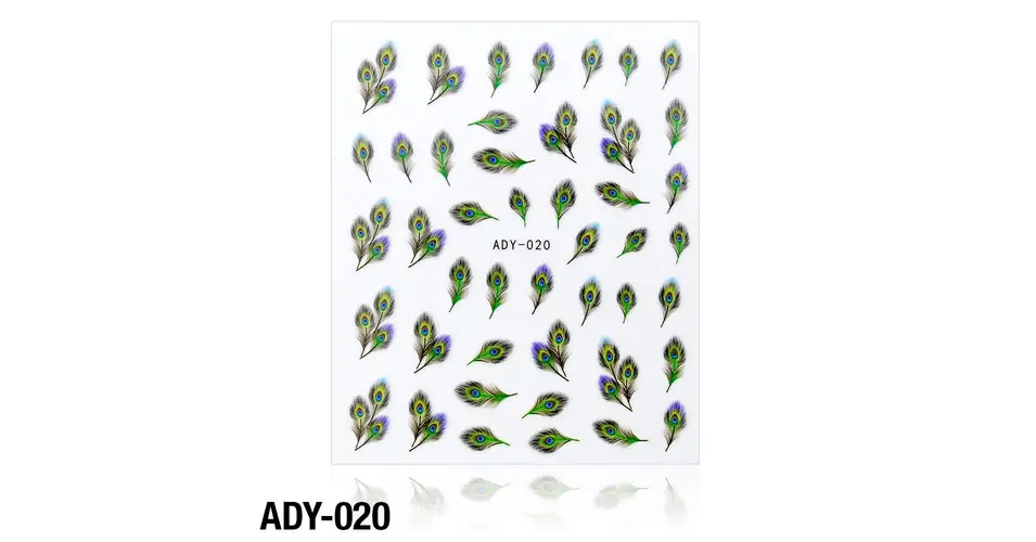 Körömmatrica ADY020 Különleges ajánlat
