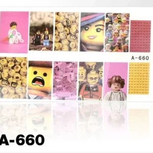 Ajánlat Körömmatrica A-660 - Lego movie