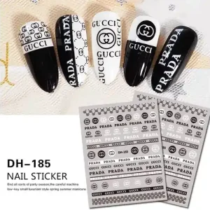 Körömmatrica - DH-185 fashion Korlátozott ajánlat