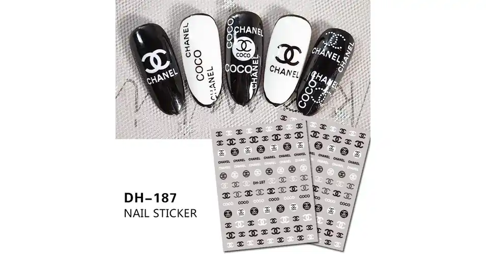 Legjobb ár Körömmatrica - DH-187 fashion