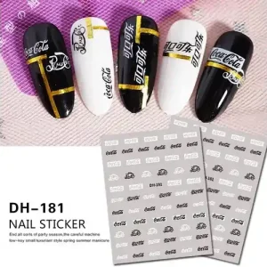 Legnépszerűbb Körömmatrica - DH-181 fashion