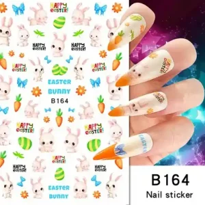 Körömmatrica - B164 húsvét Gyors kiszállítás