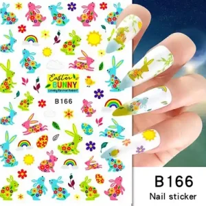 Körömmatrica - B166 húsvét Olcsó