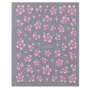 Bestseller Körömmatrica - SO-233 Pink